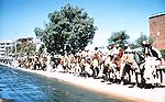 People on horseback in Fort Lamy, Chad.jpg