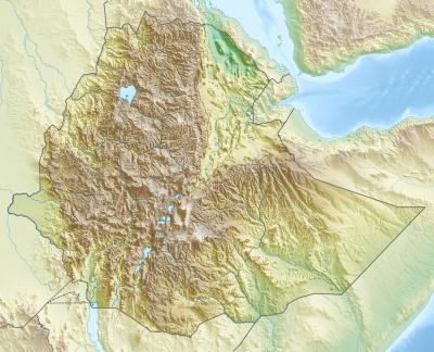Location map Ethiopia