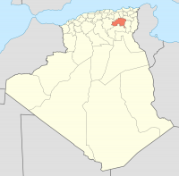 Algeria 05 Wilaya locator map-2009.png